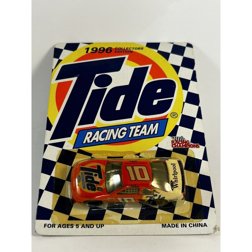 Racing Champions #10 Ricky Rudd Tide Racing Team 1996 NASCAR Ford Thunderbird